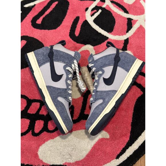 Nike Dunk High AB Notre Midnight Navy - Picture 3 of 7